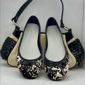 DJP animal print calf hair driving flat 8
